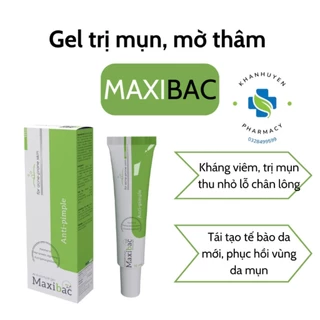 Gel chấm mụn Maxibac tuýp 15ml