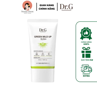 [ CHÍNH HÃNG] Kem chống nắng thuần vật lý cho da nhạy cảm Dr.G Green Mild Up Sun+ SPF50+PA++++