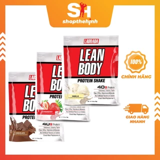 Lean Body - Sữa Tăng Cơ, Phát Triển Cơ, Bổ Sung Protein, Thay Thế Bữa Ăn Phụ (1 Gói)