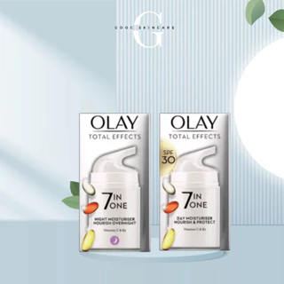 Kem Dưỡng Olay 7 In 1 Bản UK Ban Ngày Và Ban Đêm