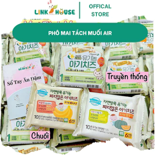 Phô Mai Tách Muối Hữu Cơ Cho Bé Ăn Dặm Từ 6m+ (Kèm Đá Khô)