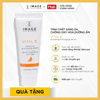 [QUÀ TẶNG] Serum phục hồi hàng rào bảo vệ tăng tính đàn hồi IMAGE SKINCARE Vital C Hydrating Anti - Aging Serum 7g