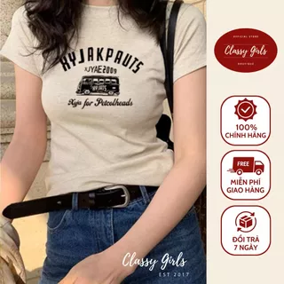 Áo Thun BabyTee Nữ Áo Thun Vạt Bầu Form Basic Chất Thun Cotton Siêu Mầm Nhiều Màu Thoáng Mát Classy Girls