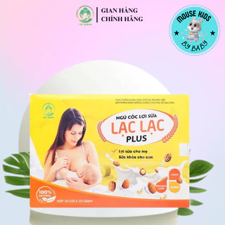 (Hàng Mới Về) Ngũ cốc lợi sữa Lạc Lạc Plus Dr.maya 600g (30 gói) hương vị thơm ngon, cũng cấp dinh dưỡng, tốt cho sữa mẹ