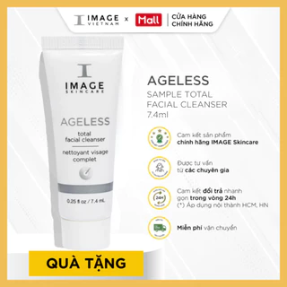 [ QUÀ TẶNG ]Sữa rửa mặt làm chậm lão hoá và sáng da IMAGE SKINCARE AGELESS Total Facial Cleanser 7.4ml