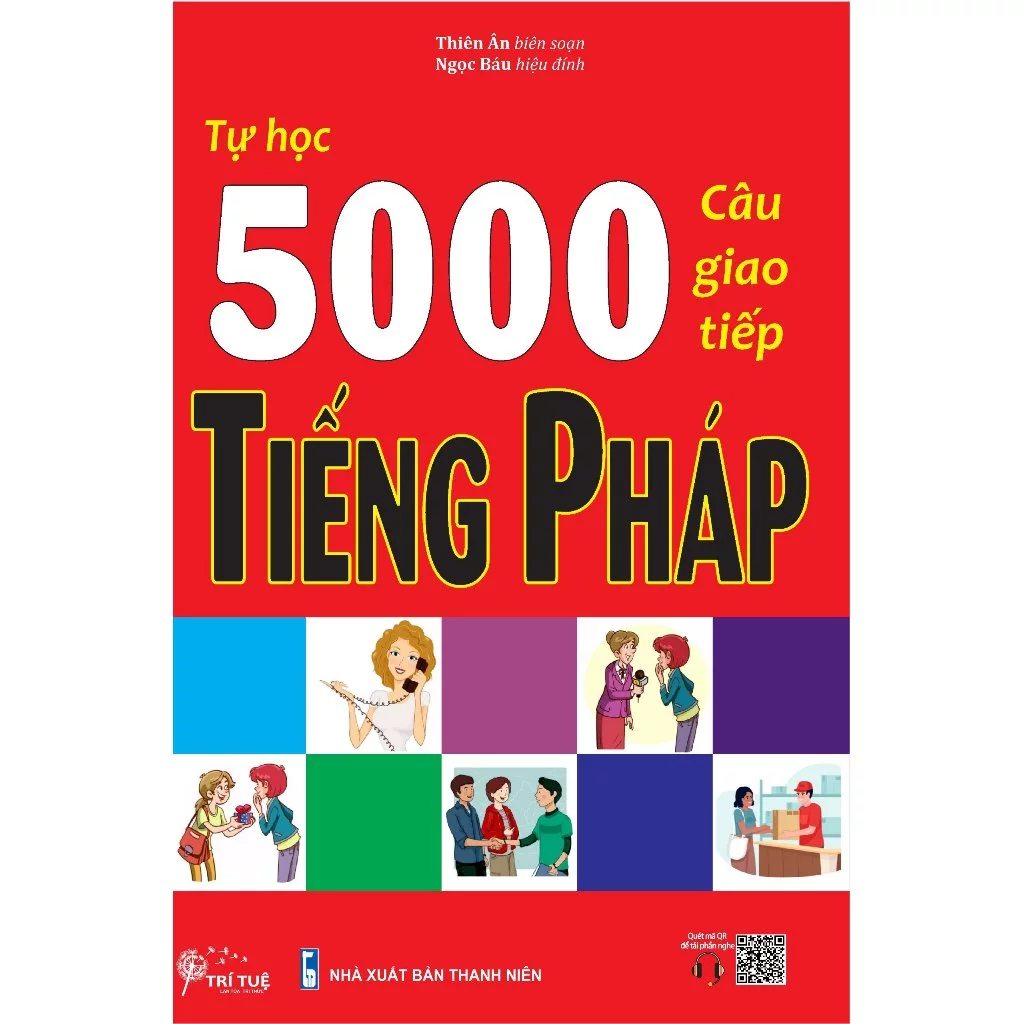 Sách - Tự học 5000 câu giao tiếp tiếng Pháp