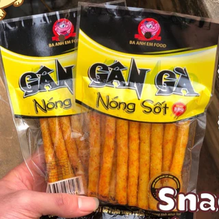 5 Gói Gân Gà Nóng Sốt Ba Anh Em Food, Snack Cay Xé, ăn vặt tuổi thơ cổng trường 1k