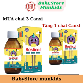 [Mua 3 Tặng 1] Bestical bổ sung canxi và vitamin d3k2 giúp tăng chiều cao vượt trội cho bé từ những ngày đầu