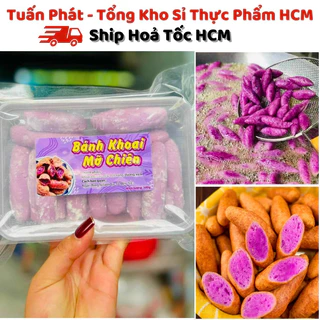 [Hoả Tốc HCM] Bánh Khoai Mỡ Chiên 500g - Ăn Vặt Siêu Ngon- Chất Lượng Nhất - Giá Sỉ Rẻ Nhất Tại Xưởng -Hải Sản Tuấn Phát