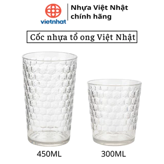 Combo 10 cốc uống nước, uống trà đá bằng nhựa - Nhựa Việt Nhật chính hãng