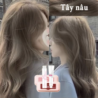 Nhuộm màu nâu tây tốt,Nhuộm tóc nâu tây lạnh,Gửi toàn bộ loạt trong công cụ nhuộm tóc tại nhà