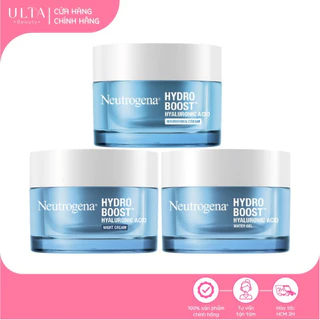 Kem Dưỡng Cấp Nước Neutrogena Hydro Boost Hyaluronic Acid và Mặt Nạ Ngủ Hydro Boost Hyaluronic Acid Night Cream (50g/sp)