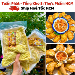 [Hoả Tốc HCM] Bánh Gối Nhân Thịt - Bánh Xếp - Bánh Quai Vạt -Chất Lượng Nhất-Giá Sỉ Rẻ Nhất Tại Xưởng -Hải Sản Tuấn Phát