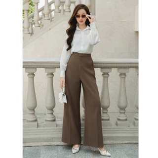 OLV - Quần tây suông ống rộng Zarela Pants