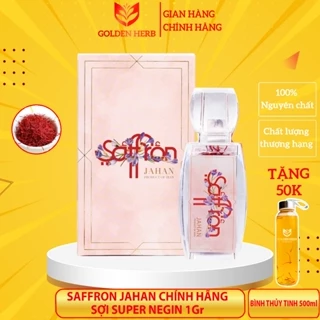 Saffron nhụy hoa nghệ tây chính hãng loại thượng hạng Jahan hộp 1gr