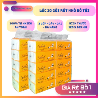 LỐC 10 GÓI RÚT 3 LỚP 100 TỜ