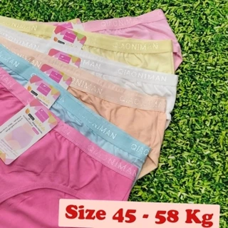 Combo 5 Quần, 10 Quần Lót Nữ Cotton Đẹp (45 - 58 Kg) Mịn Mát, Thấm Hút Mồ Hôi, Co Giãn 4 Chiều, Quần Chip Nữ Đẹp