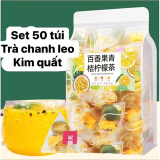 TRÀ CHANH LEO KIM QUẤT 50 TÚI LỌC TIỆN LỢI