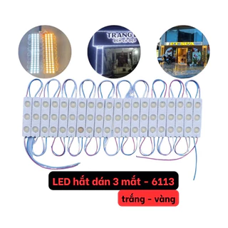 Led vỉ 12V 3 hàng bóng, Led quảng cáo, trang trí biển hiệu