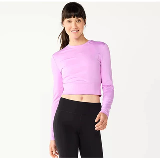 Áo thun crop top Tek Gear® Ruffle dành cho nữ