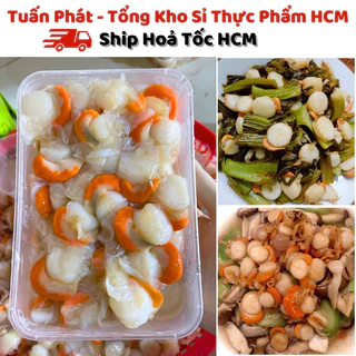 [Hoả Tốc HCM] Nõn Sò Điệp Phan Thiết 500g - Net 8 - Chất Lượng Nhất - Giá Sỉ Rẻ Nhất Tại Xưởng - Hải Sản Tuấn Phát