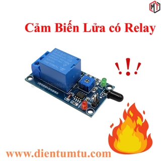 Module Cảm biến ngọn lửa có Relay 5 - 12V