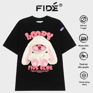 Áo Thun LOOPY CHILLCHILL Nam Nữ Unisex Form Rộng Chất Liệu Cotton, Áo Phông Tay Lỡ Chất Liệu Cotton Họa Tiết Cute