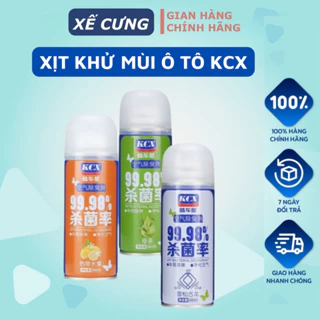 Chai xịt khử mùi và khử trùng máy lạnh, khử mùi hôi ẩm mốc trên ô tô giúp xe luôn thơm mát và sạc