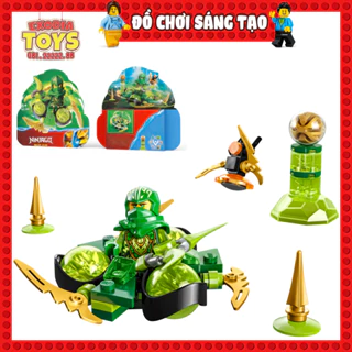 Xếp hình Ninjago Con quay năng lượng rồng của LLoyd - Đồ Chơi Lắp Ghép Sáng Tạo - ZIMO 890 Ideas 71779