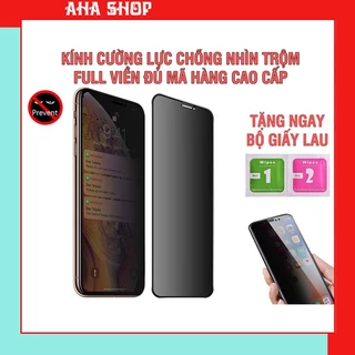 Kính Cường Lực iphone KINGKONG Chống Nhìn Trộm TỰ DÁN  và baiko ip 7 8 7plus 8plus x xsmax 11 12 13 14 15 pro max promax
