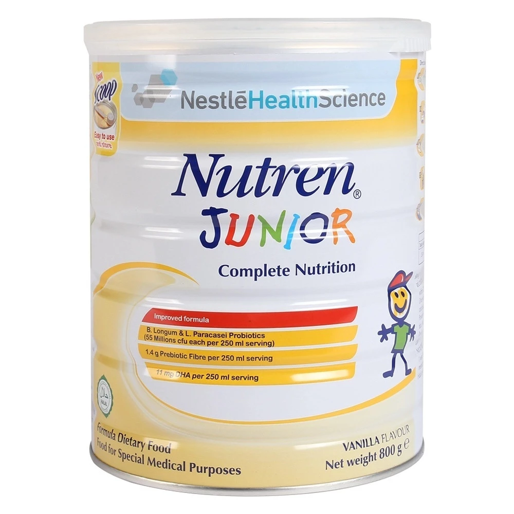 Combo 2 lon  Sữa bột Nutren Junior 800g