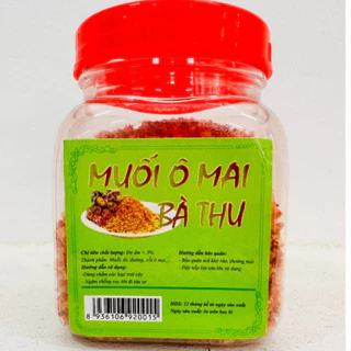 Muối Ô Mai BA THU Hà Nội chính hiệu - Muối chấm trái cây chua siêu ngon hũ 100g