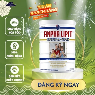 Sữa non Anpha Lipit Nutrition Gold tăng cường hệ miễn dịch, bổ sung canxi, vitamin, kháng thể tự nhiên 900g