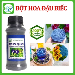 Bột hoa đậu biếc khô tạo màu xanh dương cho mứt, bánh, xôi, đồ uống 35g TG FOODS