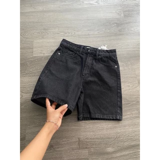 Quần short jean đen Z//R