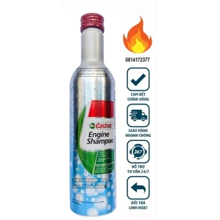 Phụ Gia Làm Sạch Động Cơ Ô-Tô Castrol Engine Shampoo 300ml