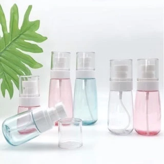 🏵️🏵️Chai xịt phun sương / xịt giọt chiết mỹ phẩm nước, dầu thơm du lịch 30ml, 60ml, 100ml 3 màu trơn đẹp mắt