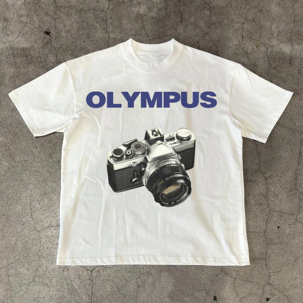 Áo thun unisex nam nữ OLYMPUS form oversize 100% cotton 250gsm