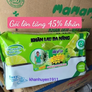 Khăn lau bếp đa năng AnPha khổ to 50 tờ