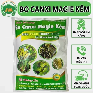 Siêu Vi Lượng Bo Canxi Magie Kẽm nguyên liệu nhập khẩu gói 1kg J80 NongNghiepVietNhatJVA