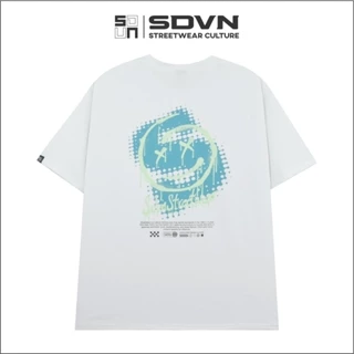 Áo Thun Cotton Unisex Nam Nữ Form rộng Local Brand SDVN - SMILEY FACE