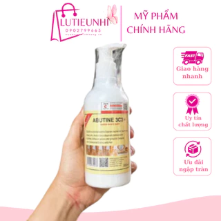 Chai tắm trăng (Abutine 3c3) 350ml white body-cực mạnh cho da lì