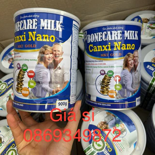 Hộp 900g Sữa xương khớp BONECARE MILK CANXI NANO MK7 Gold  tăng cường dẻo dai cho xương khớp giảm đau nhức xương