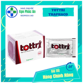 [Che tên SP] TOTTRI - Traphaco - Cải Thiện Trĩ Nhanh- Phòng, Ngăn Ngừa Trĩ Tái Phát- Hộp 15 gói