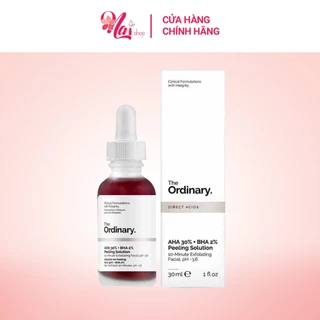 Tinh Chất Peel Da The Ordinary AHA 30% + BHA 2% Peeling Solution Giúp Giảm Thâm, Sáng Da Và Se Khít Lỗ Chân Lông, 30ml