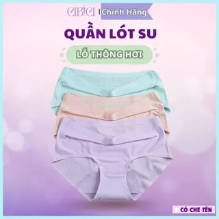 Quần Lót Nữ Su Đúc Thun Lạnh Kháng Khuẩn Cao Cấp - Quần Lót Su Đúc Không Đường May Thông Hơi Thoáng Khí CIBICI QL029