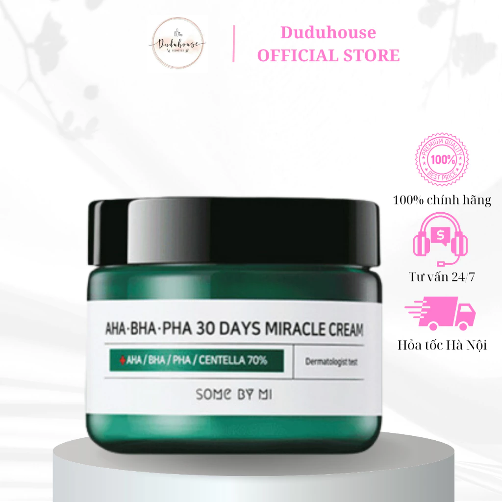 Kem Dưỡng Some By Mi AHA-BHA-PHA 30 Days Miracle Cream 60ML Duduhouse