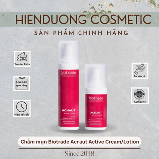 Chấm Mụn Biotrade Acnaut Active Cream/ Biotrade Acnaut Active Lotion | Hỗ Trợ Giảm Mụn Kiểm Soát Dầu