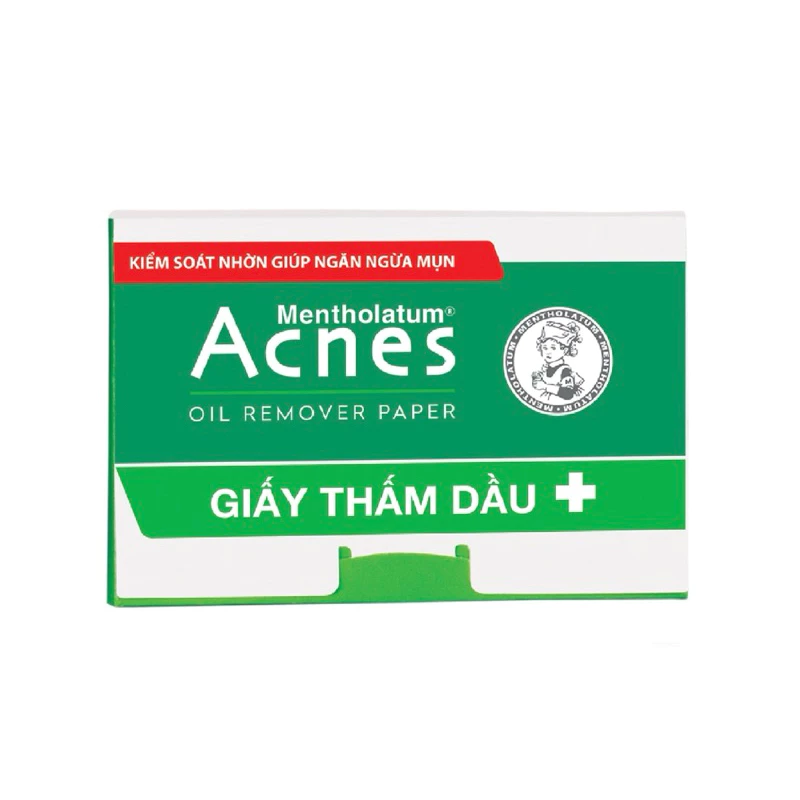 Giấy Thấm Dầu Kiểm Soát Nhờn, Ngừa Mụn Acnes 100pcs