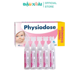 Nước Muối Sinh Lý Physiodose Classic (Hộp 40 ống x 5ml) Đậu Xoài shop